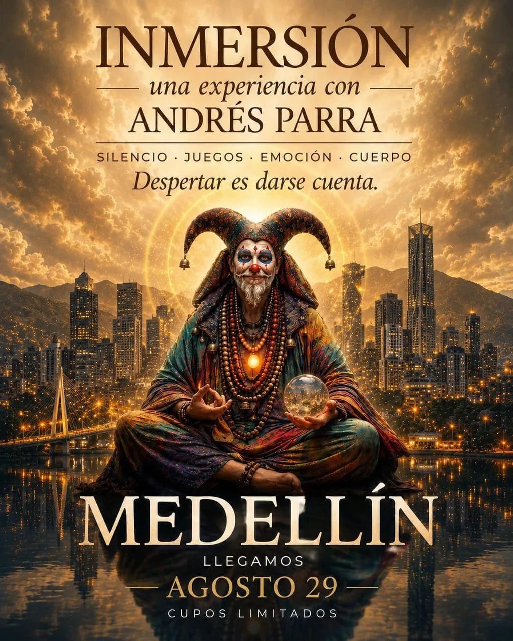 INMERSIÓN - Una experiencia con Andrés Parra -MEDELLÍN