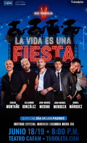 LA VIDA ES UNA FIESTA BY VDEVINILO