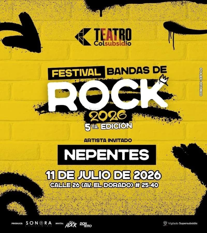 Gran Final Festival Bandas de Rock 2026