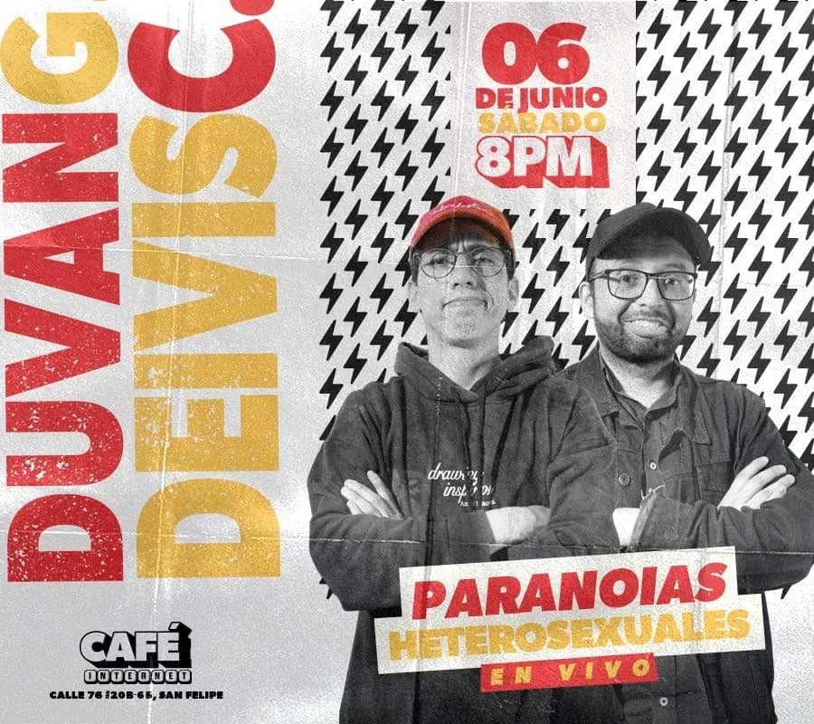 PARANOIAS HETEROSEXUALES EN VIVO