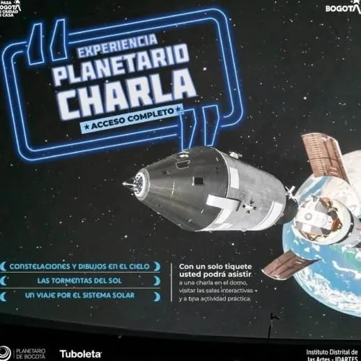 Experiencia Planetario Charla Fulldome