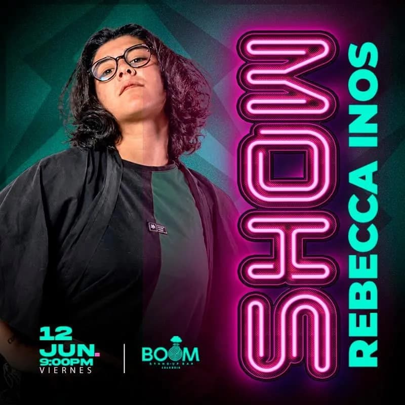 SHOW DE REBECA INOS