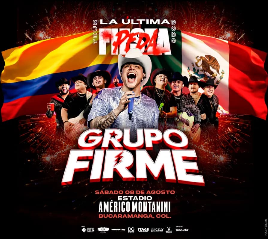 GRUPO FIRME | LA ÚLTIMA PEDA 2026 - BUCARAMANGA