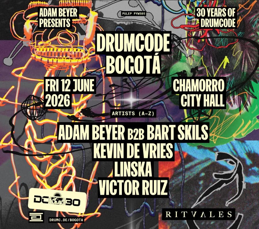 DRUMCODE BOGOTÁ | CELEBRANDO 30 AÑOS