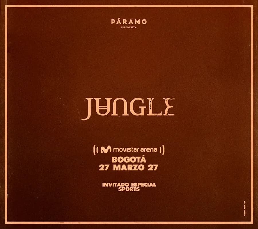 JUNGLE | World Tour 2027
