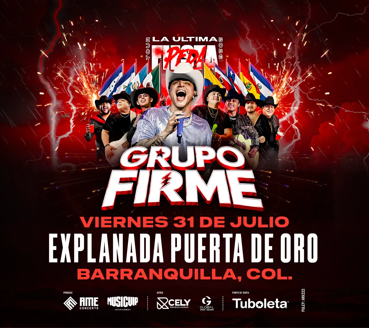 GRUPO FIRME | LA ÚLTIMA PEDA 2026 - BARRANQUILLA
