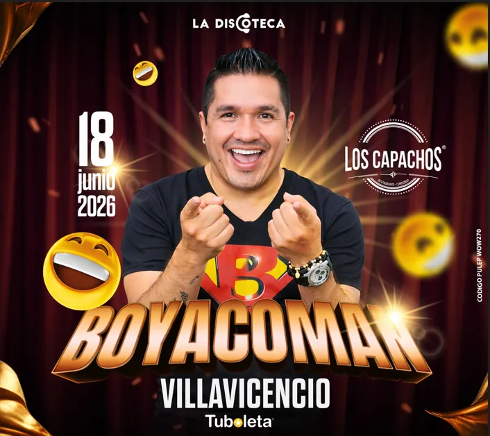 NOCHE DE HUMOR CON BOYACOMAN - VILLAVICENCIO