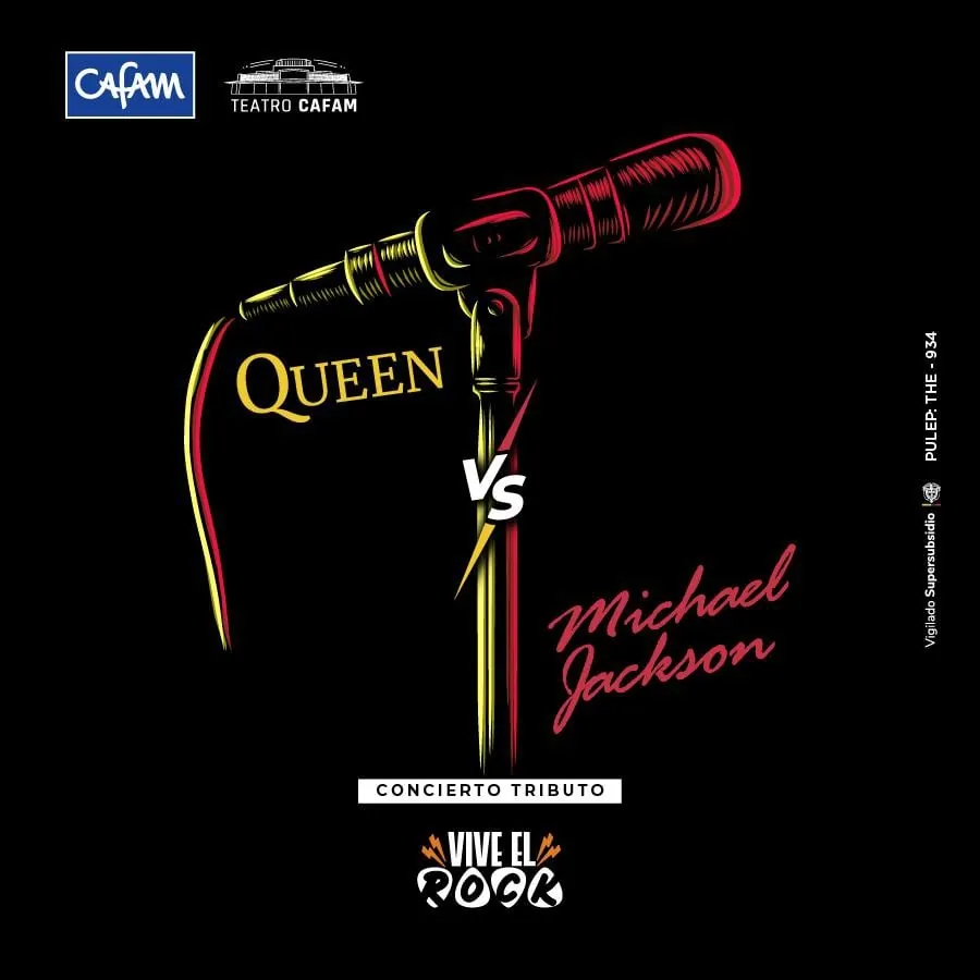 CONCIERTO TRIBUTO QUEEN VS MICHAEL JACKSON