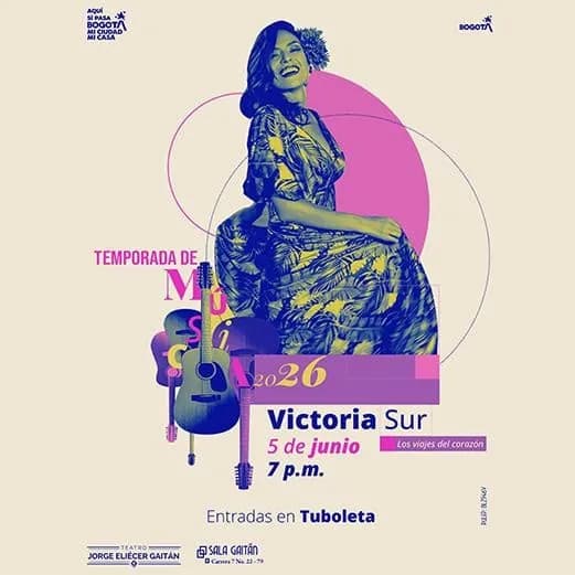 " Temporada de música: Victoria sur"