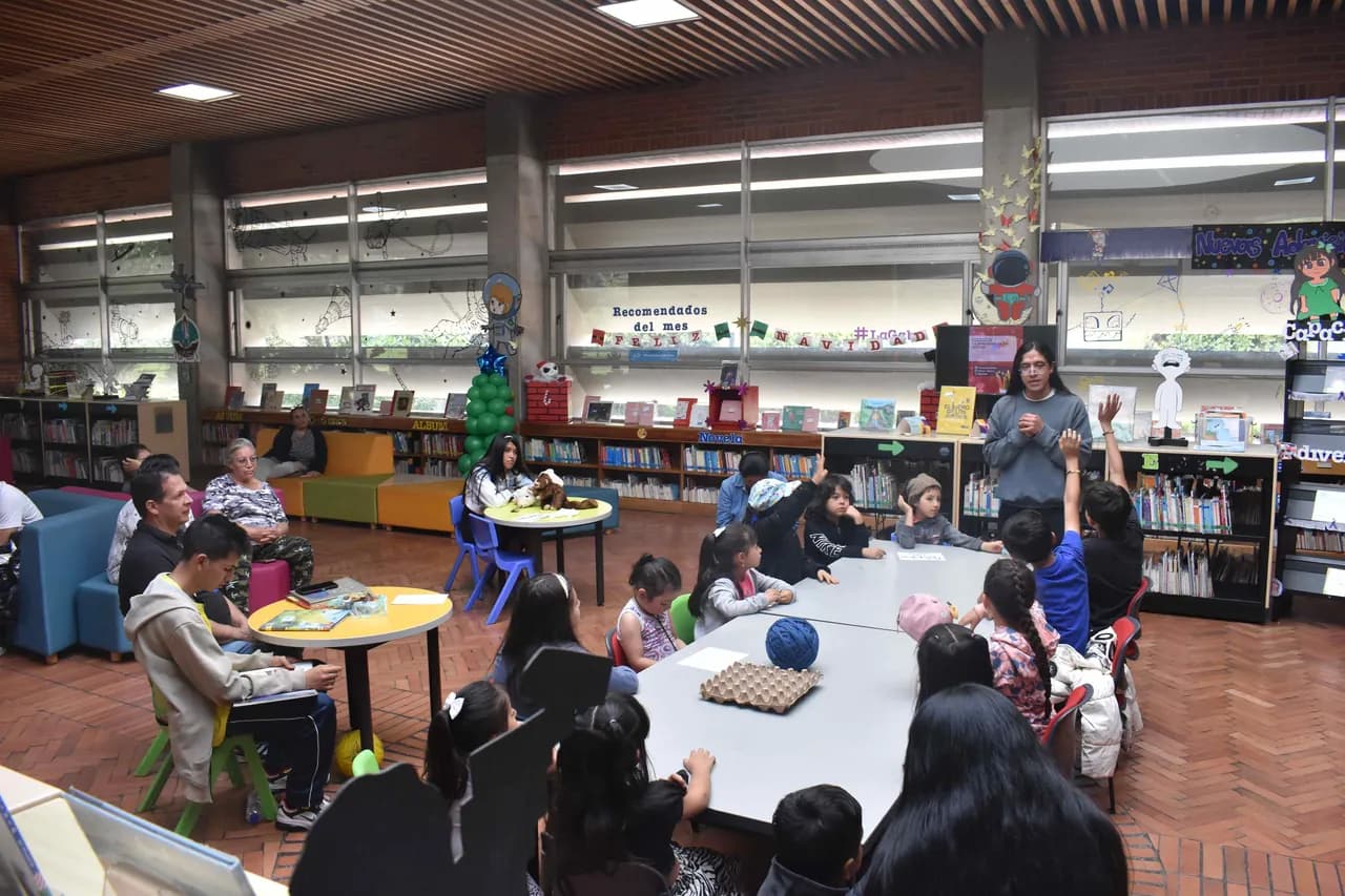 Club de lectura infantil: biblioteca como un espacio de memoria viva y construcción colectiva de sentido