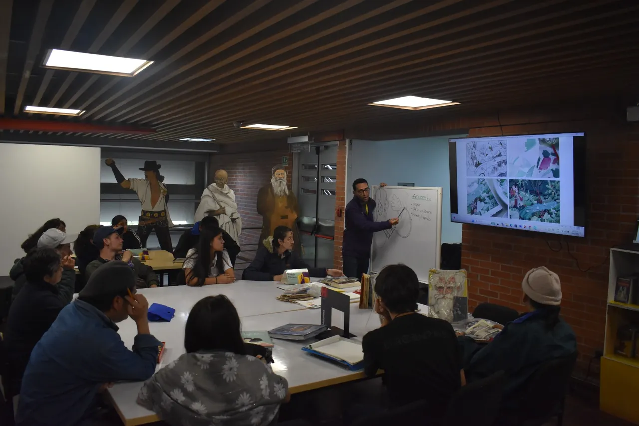Taller arte juvenil- ilustración y entorno