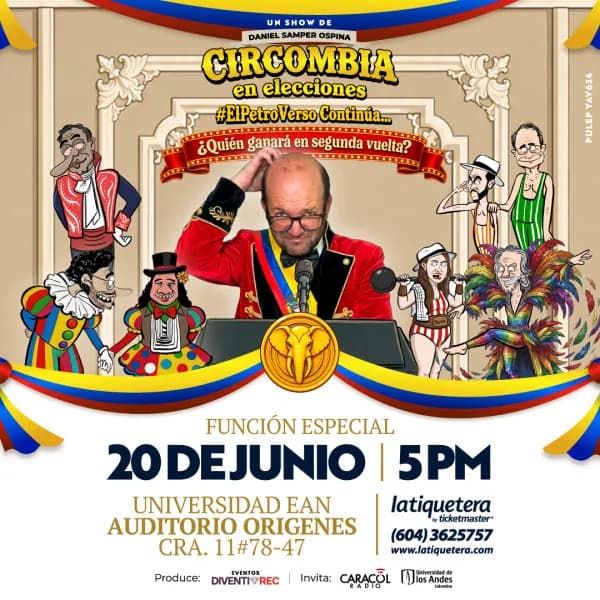 Circombia en elecciones #ElPetroversoContinua en Bogotá