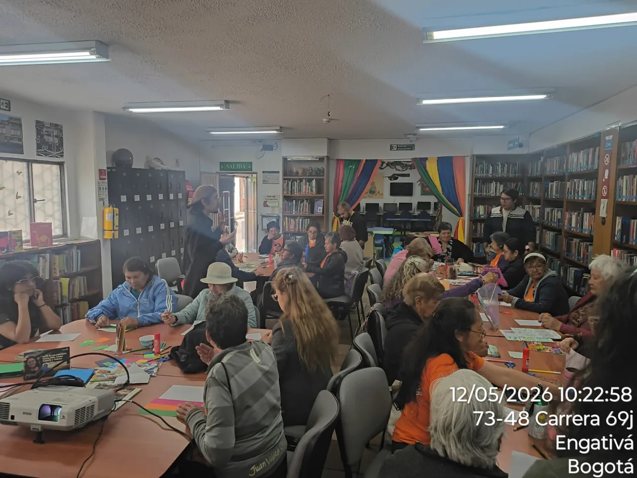 La biblioteca como refugio