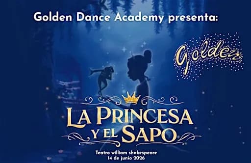 La Princesa y el Sapo: Una adaptación de Golden Dance & Cheer Academy