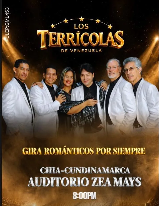 LOS TERRICOLAS DE VENEZUELA - GIRA ROMANTICOS POR SIEMPRE