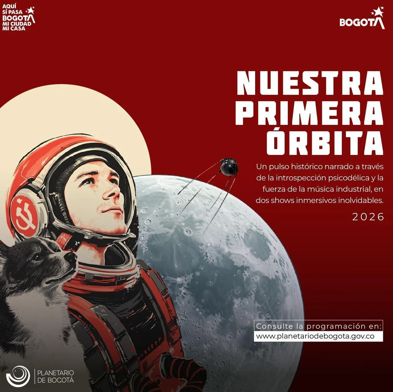 Show inmersivo científico: Nuestra Primera Órbita
