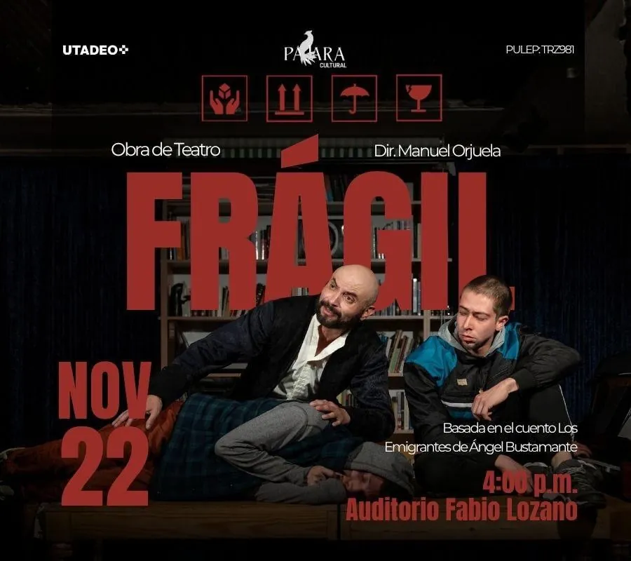 Obra de teatro Frágil - Señor M