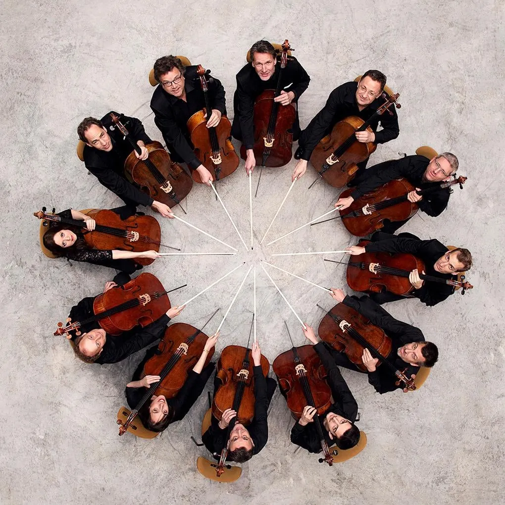 Los 12 violonchelistas de la Filarmónica de Berlín