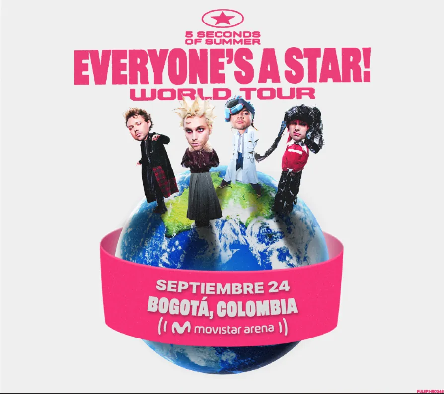 5 SECONDS OF SUMMERS | EVERYONE´S A STAR! WORLD TOUR