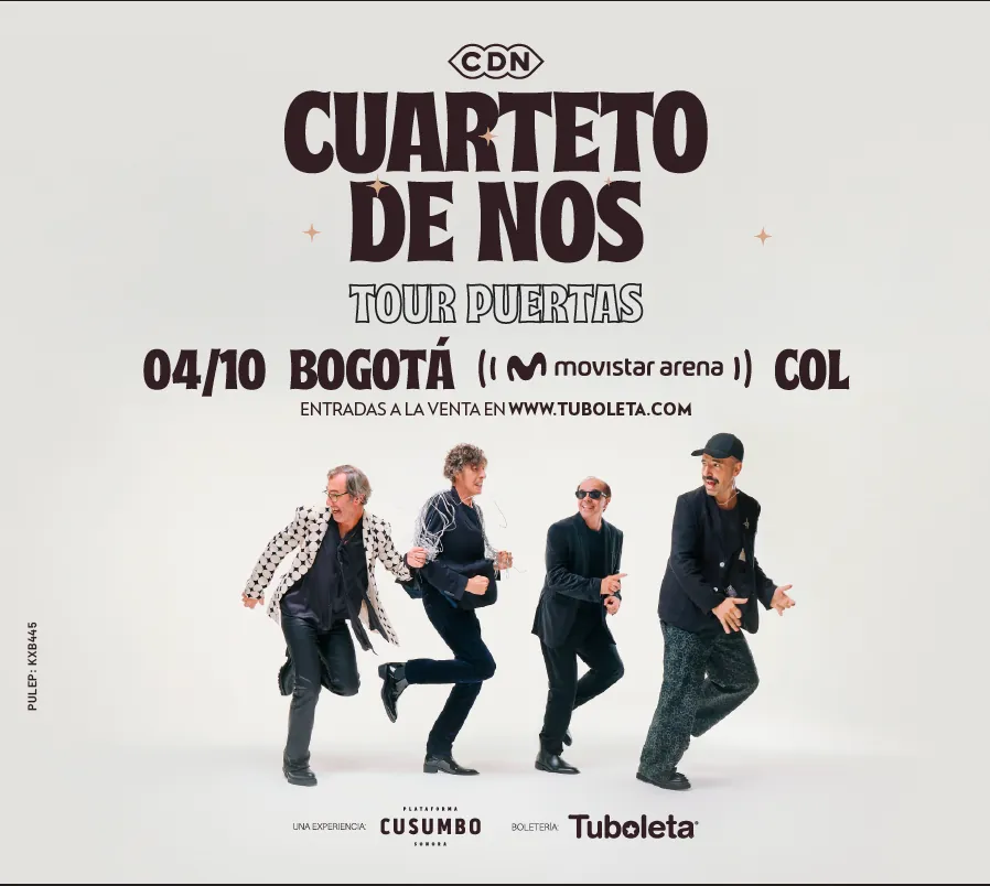 CUARTETO DE NOS | TOUR PUERTAS