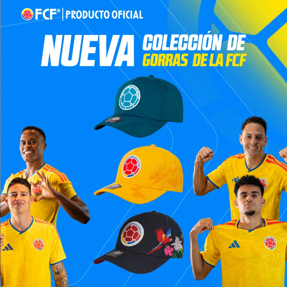 COLECCIÓN DE GORRAS DE LA FCF
