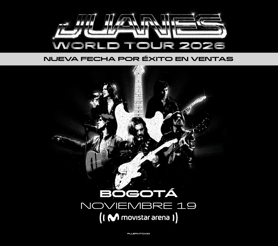 JUANES | WORLD TOUR 2026 - SEGUNDA FECHA