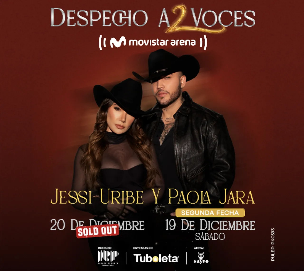 DESPECHO A 2 VOCES | JESSI URIBE & PAOLA JARA - SEGUNDA FECHA