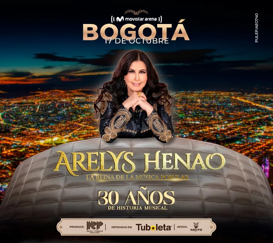 ARELYS HENAO | 30 AÑOS DE HISTORIA MUSICAL