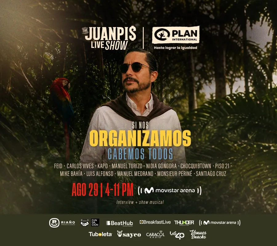 THE JUANPIS LIVE SHOW | "SI NOS ORGANIZAMOS CABEMOS TODOS" LLEGA AL MOVISTAR ARENA
