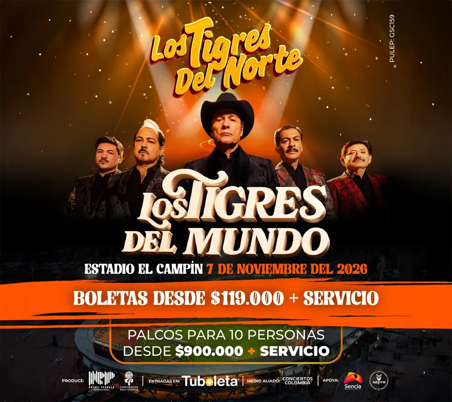 LOS TIGRES DEL NORTE | LOS TIGRES DEL MUNDO 2026
