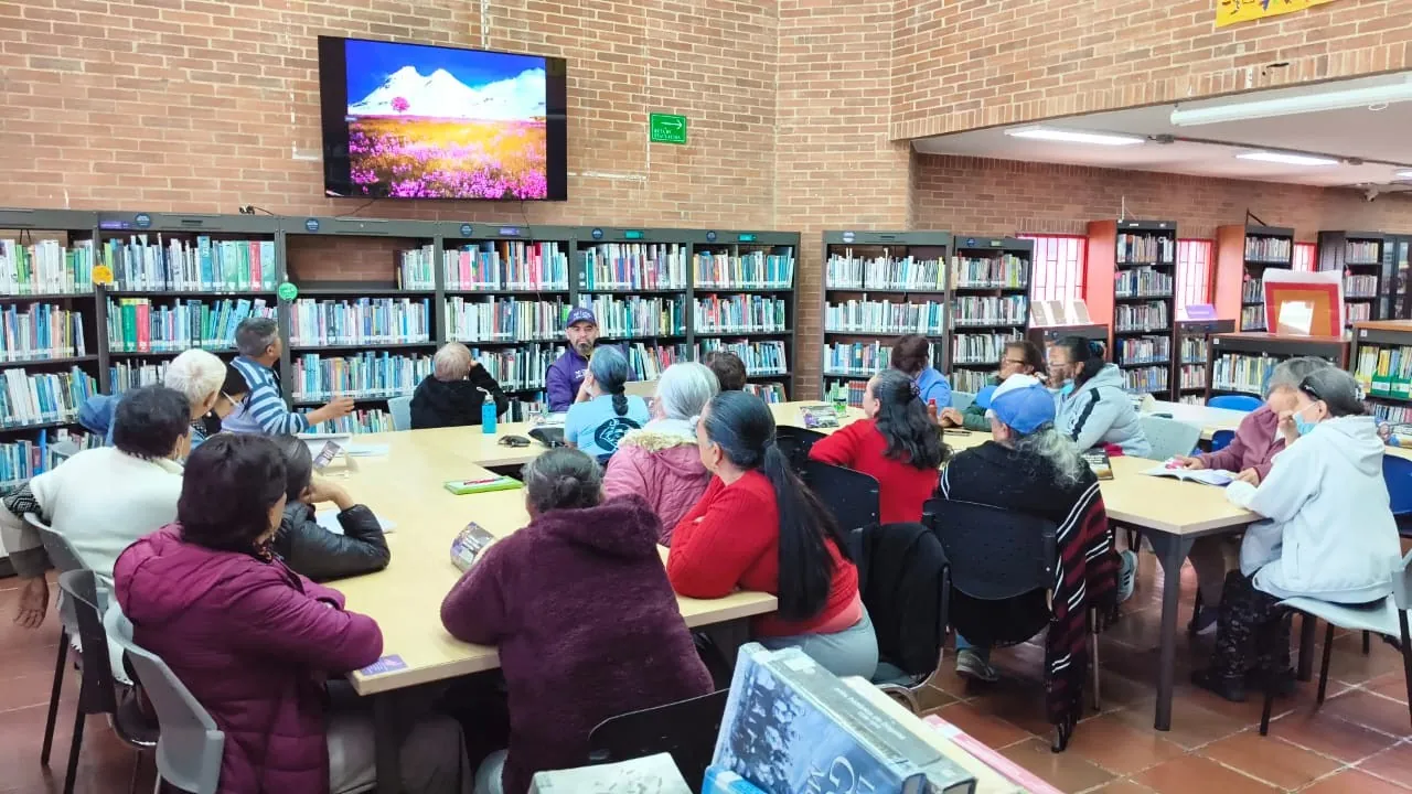 Memory, Bogotá and Embroidery No. 2 - Love and Friendship - Senior Citizens' Club