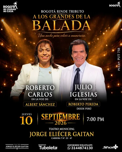 TRIBUTO A LOS GRANDES DE LA BALADA