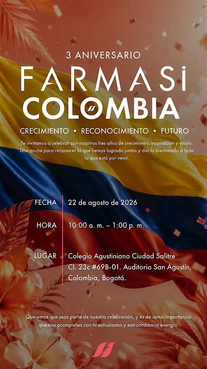 3er Aniversario de FARMASI Colombia