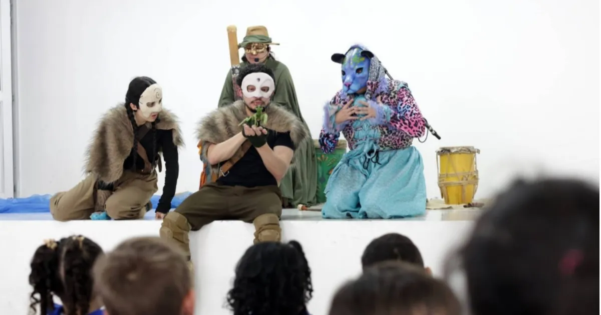 Obra para la primera infancia 'Shull y el Gran Jaguar Azul' llega al parque Country Sur en Bogotá: asiste el 5 de septiembre