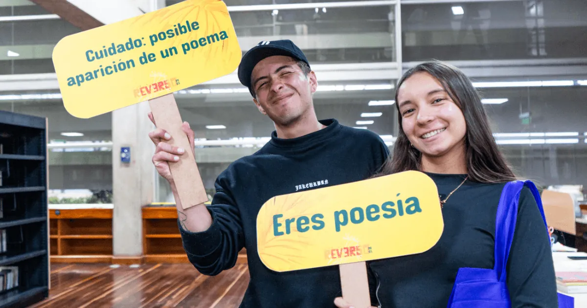 From October 21 to 24, Bogotá celebrates a poetic festival with 'Festival Reverso' — Save the date!