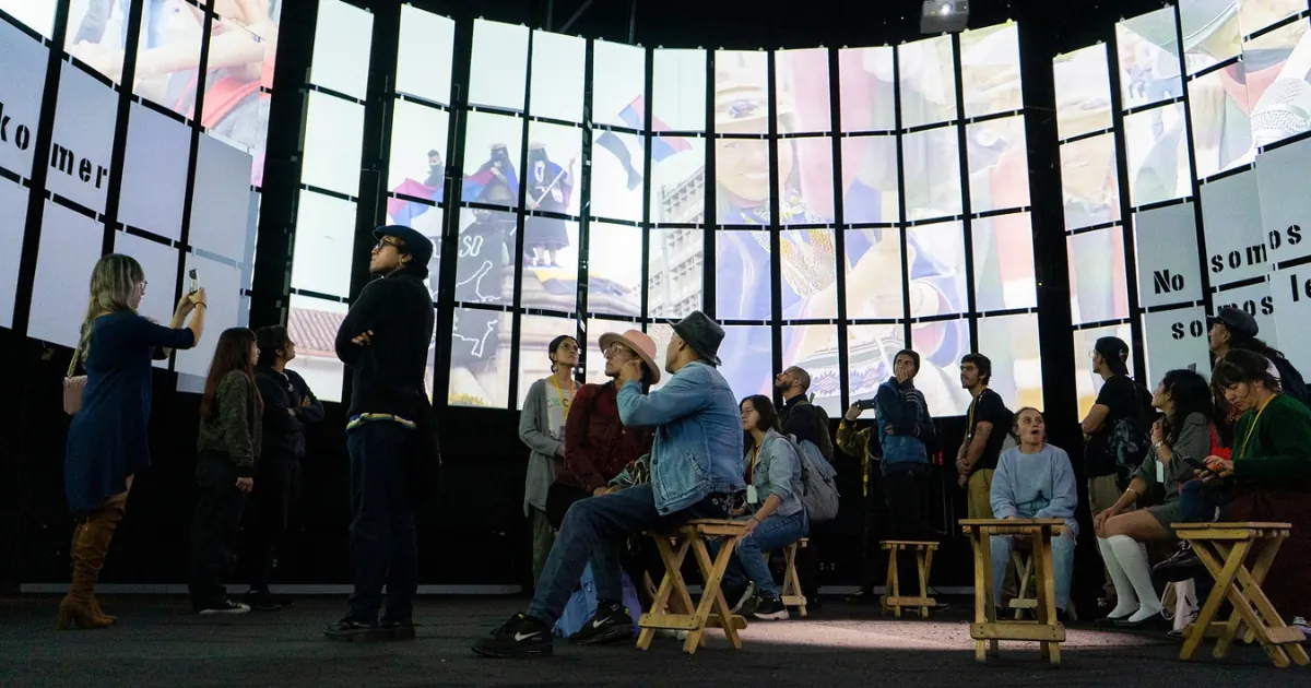 'Sintonías de lo político': the new free exhibition at the Cinemateca Gallery