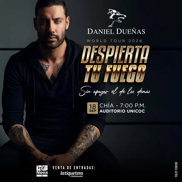 Daniel Dueñas World tour 2026