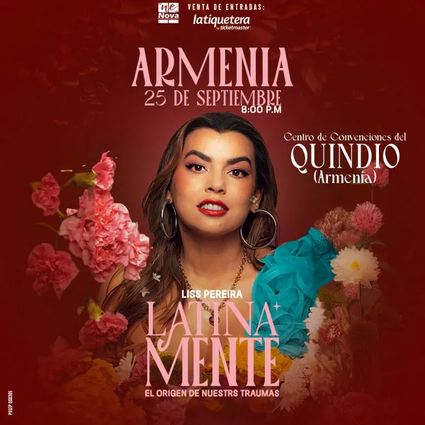 "Latinamente" Liss Pereira en Armenia