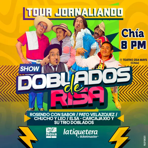 Show doblados de risa en chía