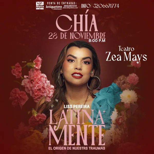 "Latinamente" Liss Pereira en Chía