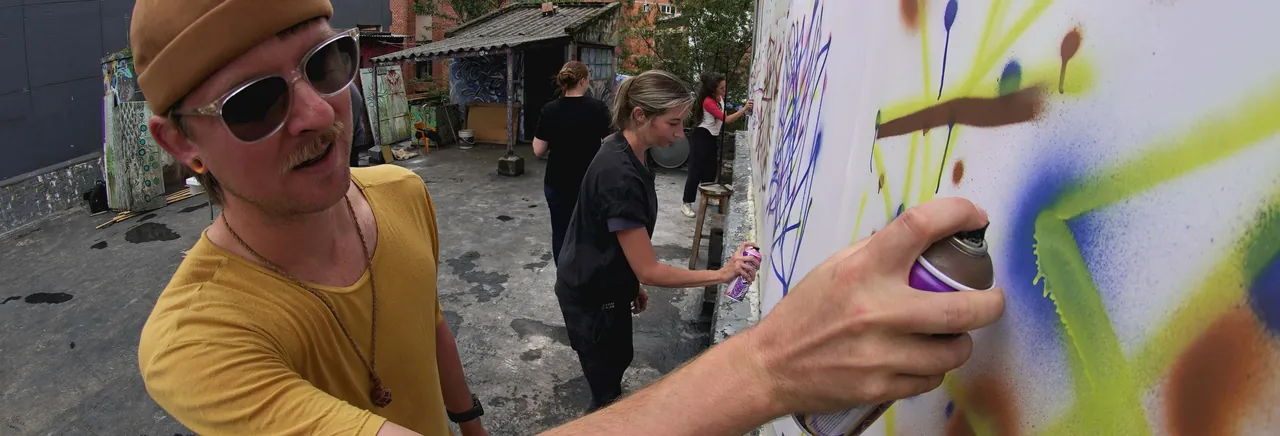 Taller privado de grafitis en Bogotá