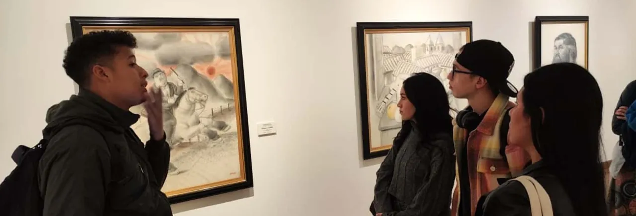 Guided tour of the Botero Museum